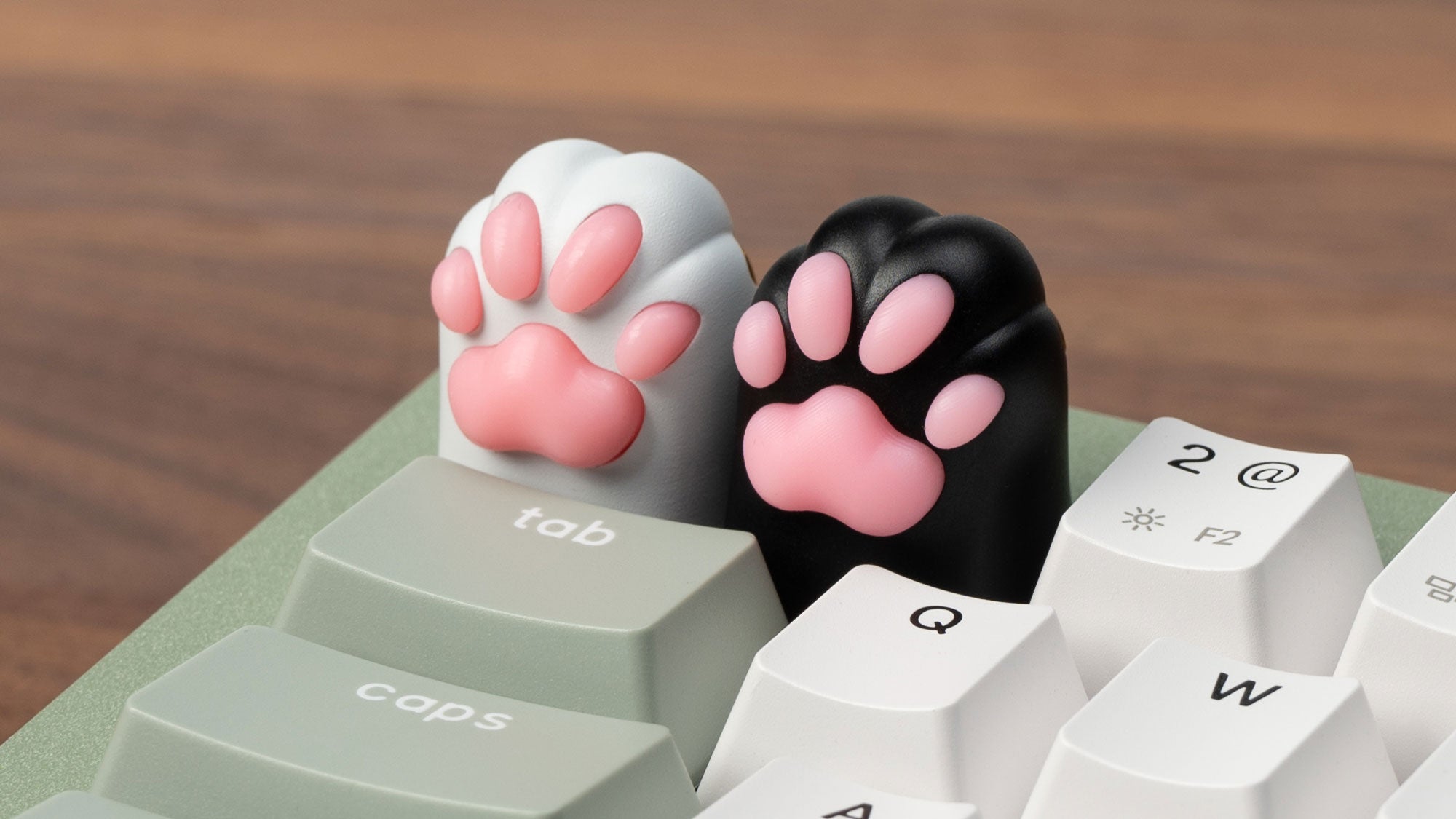 Kitty Paw Aluminium Alloy Artisan Keycap