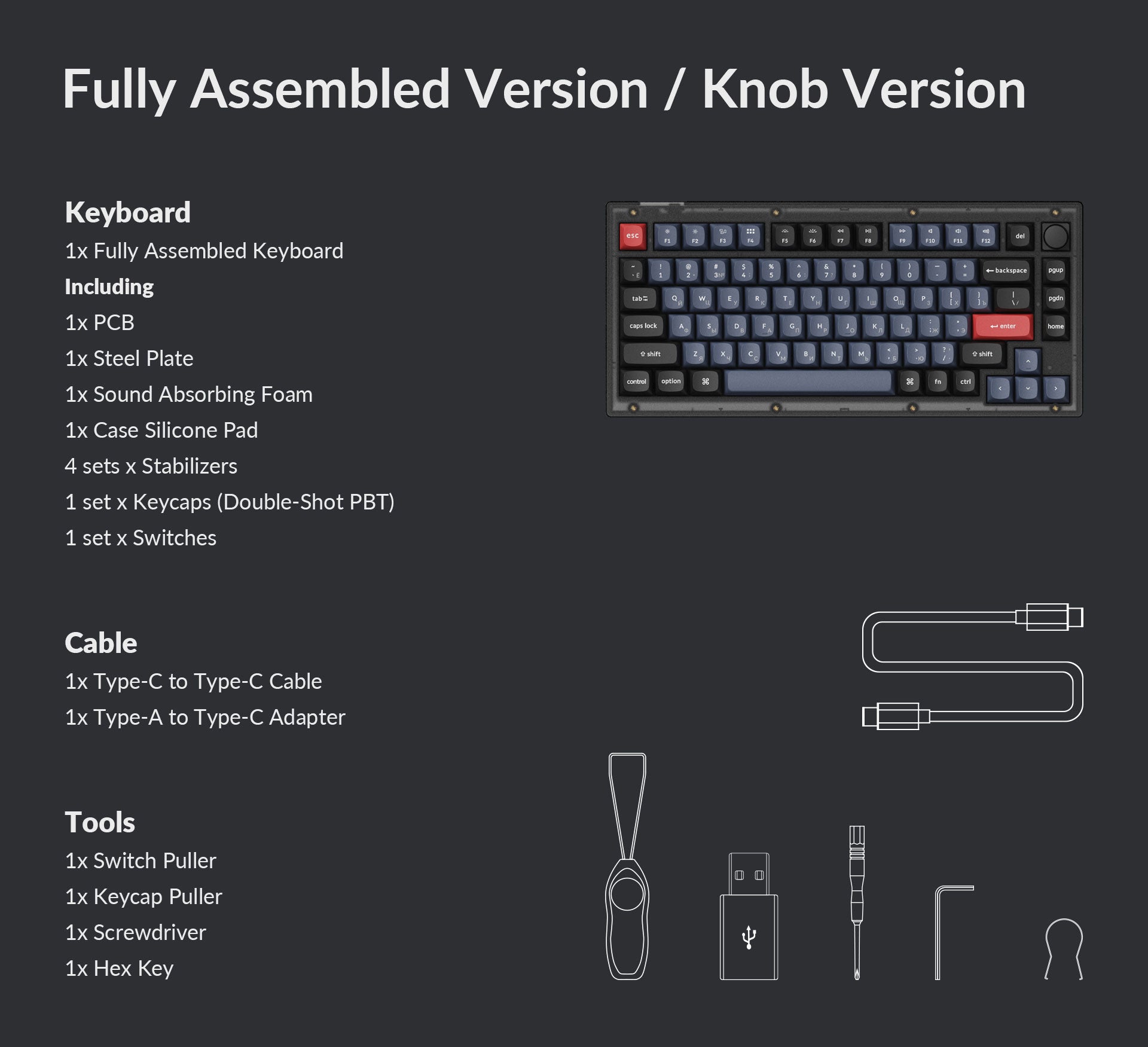 Keychron V1 Custom Mechanical Keyboard