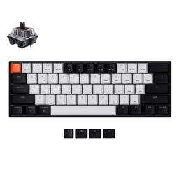 Keychron K12 Wireless Mechanical Keyboard as variant: Non-Backlight / Keychron Mechanical / Brown