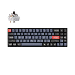 Keychron K14 Pro QMK/VIA Wireless Mechanical Keyboard as variant: Fully Assembled (Hot-Swappable) / White Backlight / Keychron K Pro Mechanical Brown
