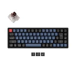 Keychron K6 Pro QMK/VIA Wireless Mechanical Keyboard (Japan JIS Layout) as variant: Fully Assembled (Hot-Swappable) / RGB Backlight Aluminum Frame / Japan-JIS / Keychron K Pro Brown