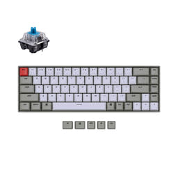 Keychron K6 Non-Backlight Wireless Mechanical Keyboard as variant: Non-Backlight / Keychron Mechanical / Blue