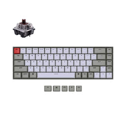 Keychron K6 Non-Backlight Wireless Mechanical Keyboard as variant: Non-Backlight / Keychron Mechanical / Brown