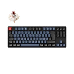 Keychron K8 Pro QMK/VIA Wireless Mechanical Keyboard ISO Layout Collection as variant: Fully Assembled (Hot-Swappable) / RGB Backlight Aluminum Frame-ABS Keycaps / DE-ISO / Gateron G Pro Brown