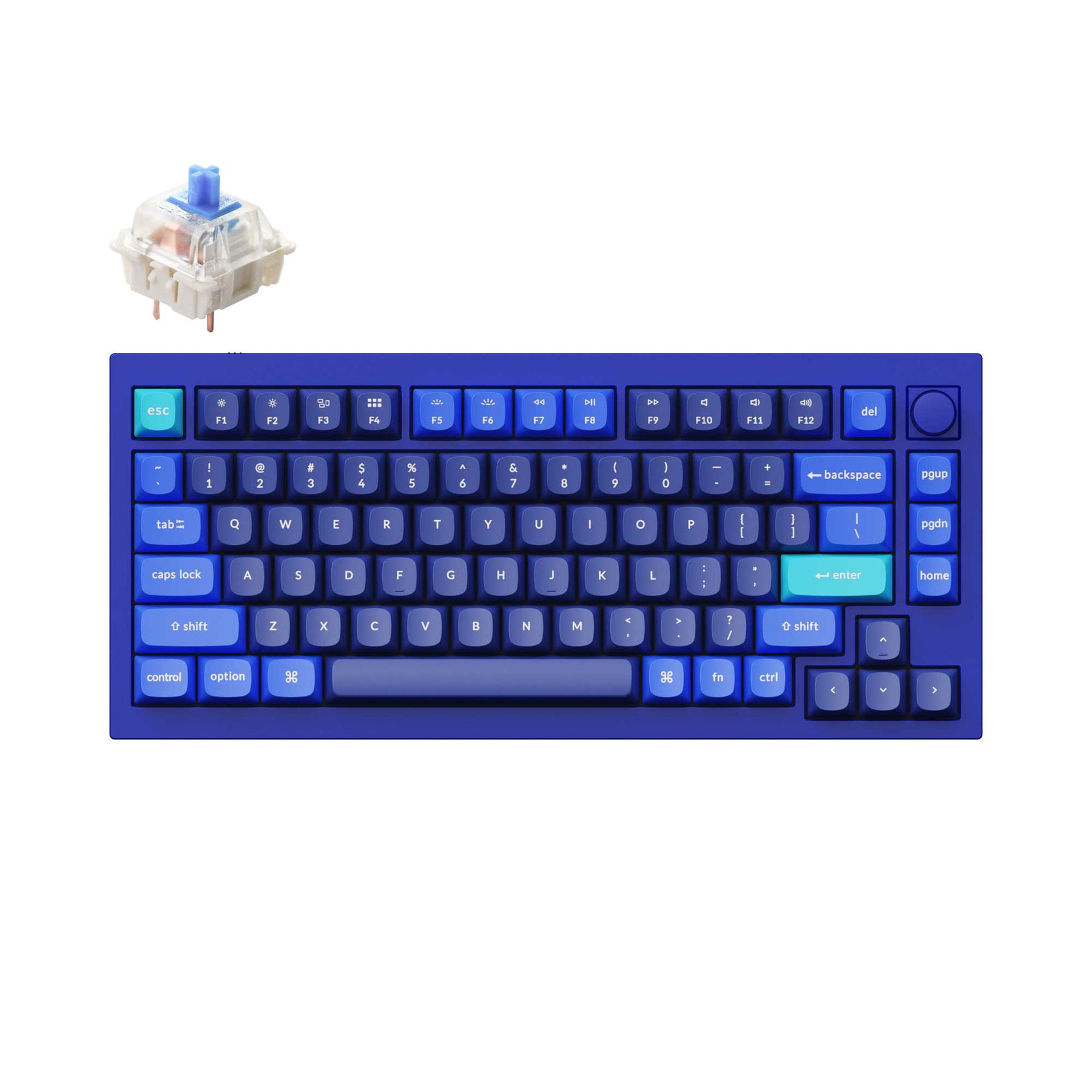 keychron q1 blue