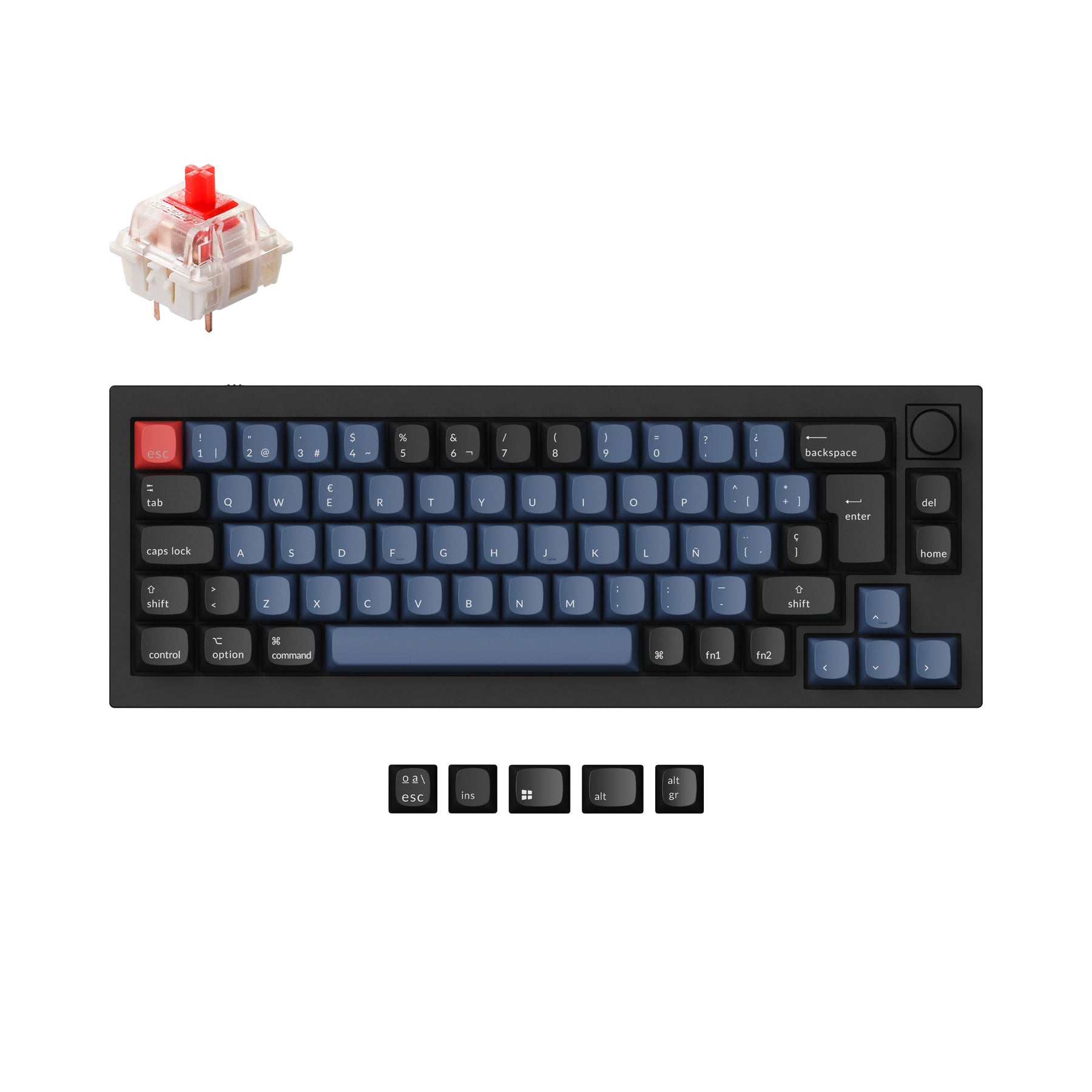 custom mechanical keyboard spanish layout