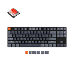 Keychron K1 SE Wireless Mechanical Keyboard (Version 5) as variant: RGB Backlight / Low Profile Gateron Mechanical / Red