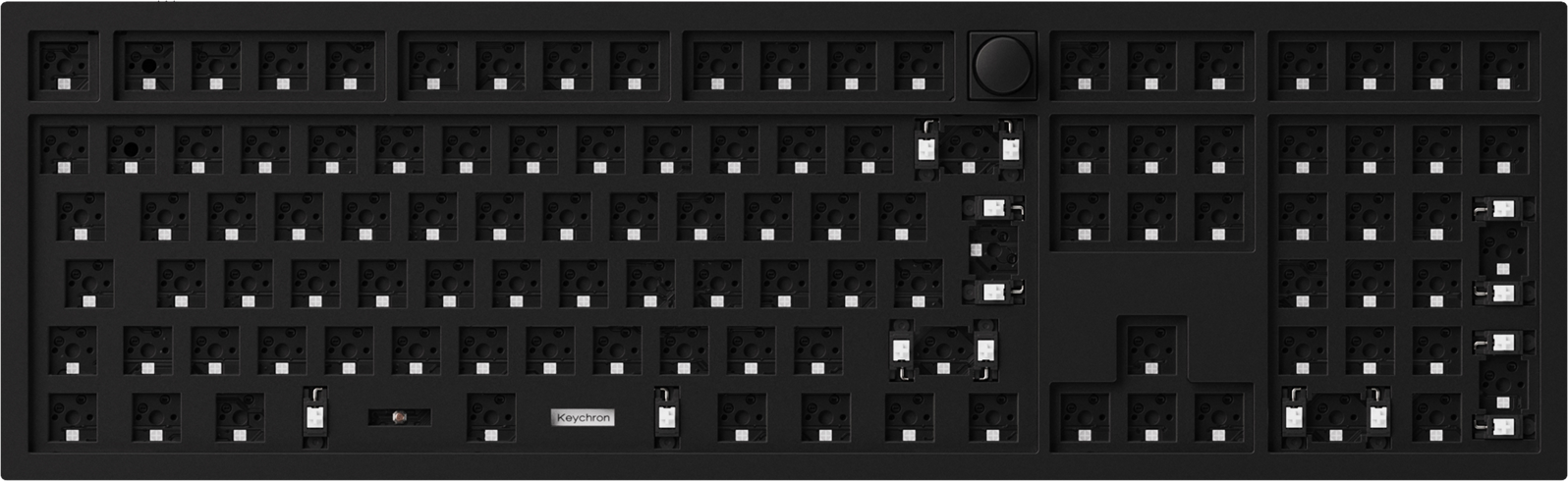 Barebone ISO layout of Keychron Q6 Full Size Custom Mechanical Keyboard