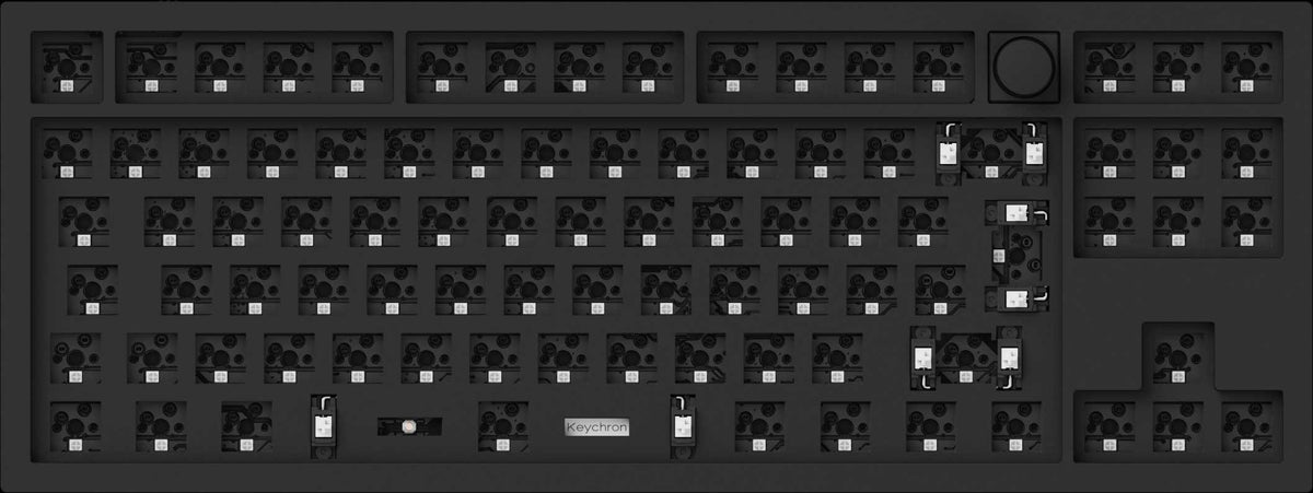German ISO-DE layout of Keychron Q3 80% TKL Custom Mechanical Keyboard