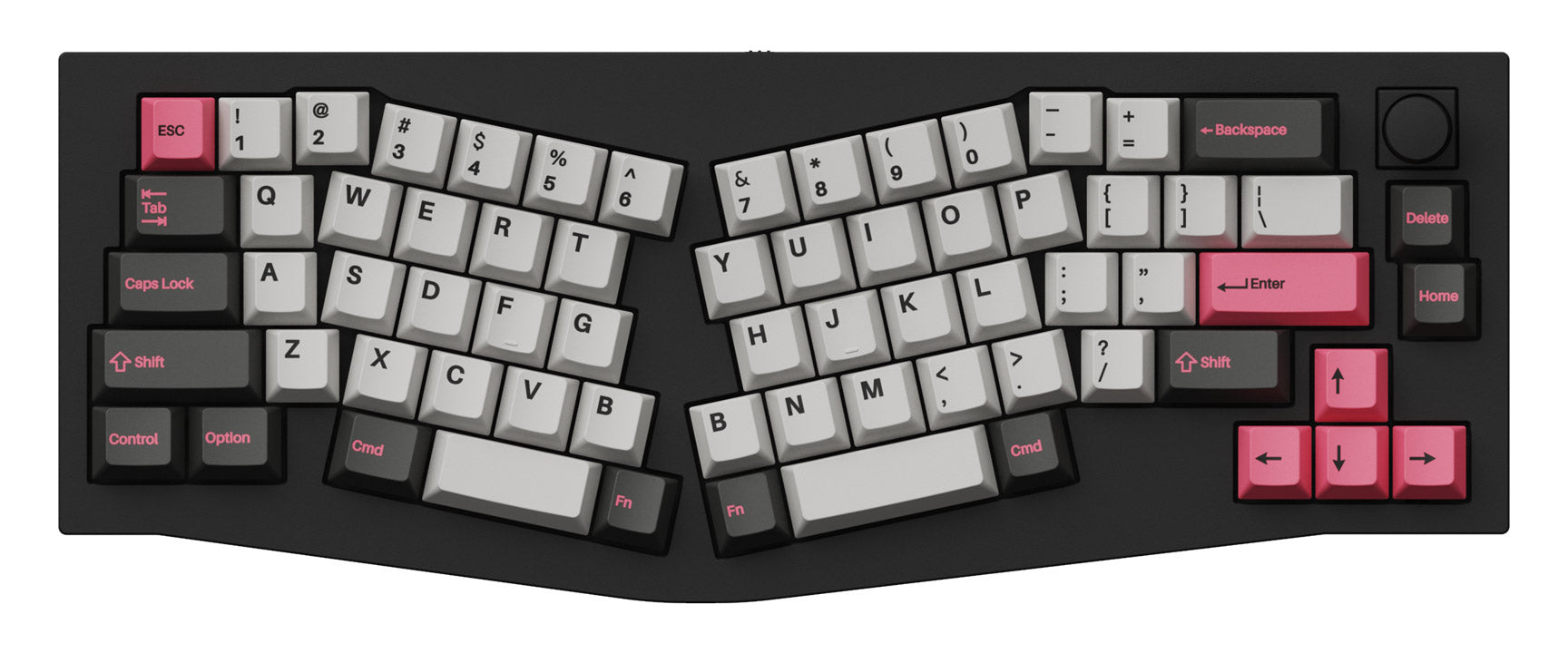 Cherry Profile Double-Shot PBT Full Set Keycaps - Dolch Red, Gray Whit –  Keychron