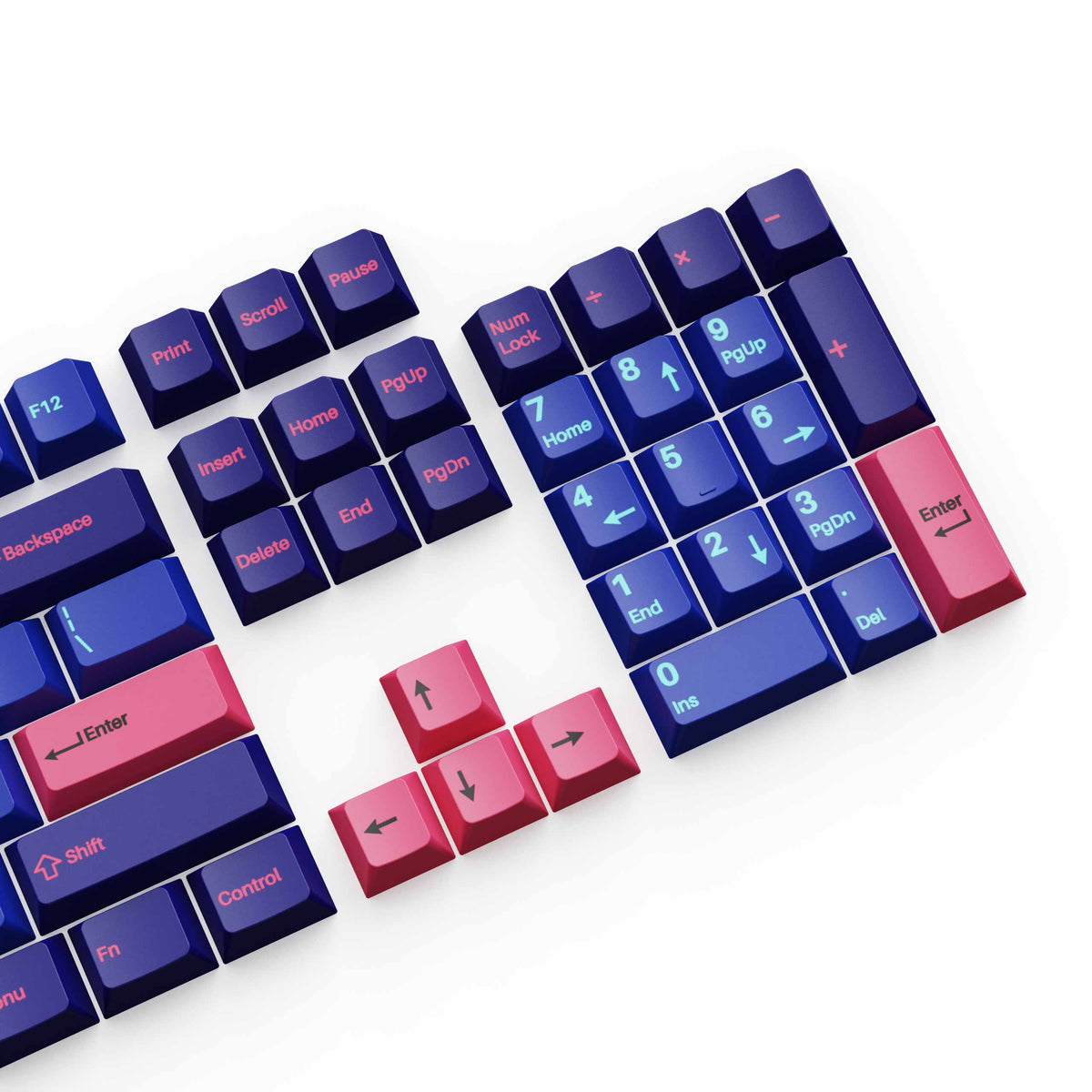 Cherry Profile Double-Shot PBT Full Set Keycaps Player