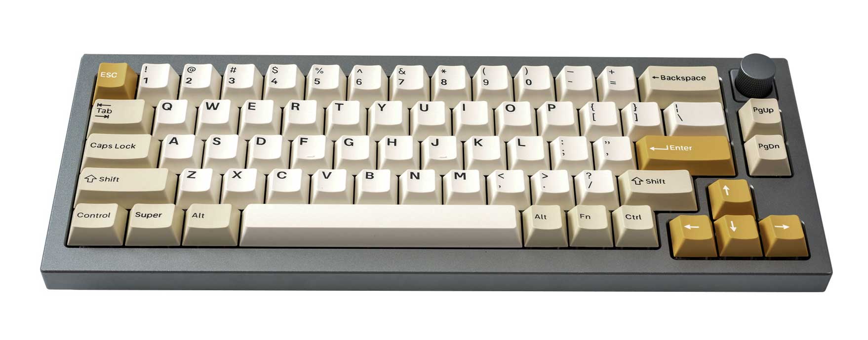 Cherry Profile Double - Shot PBT Full Set Keycaps - Grey, White, and B –  Keychron