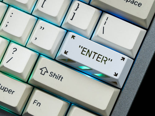 Spacebar/ESC R1/Enter Key Aluminium Alloy Artisan Keycap