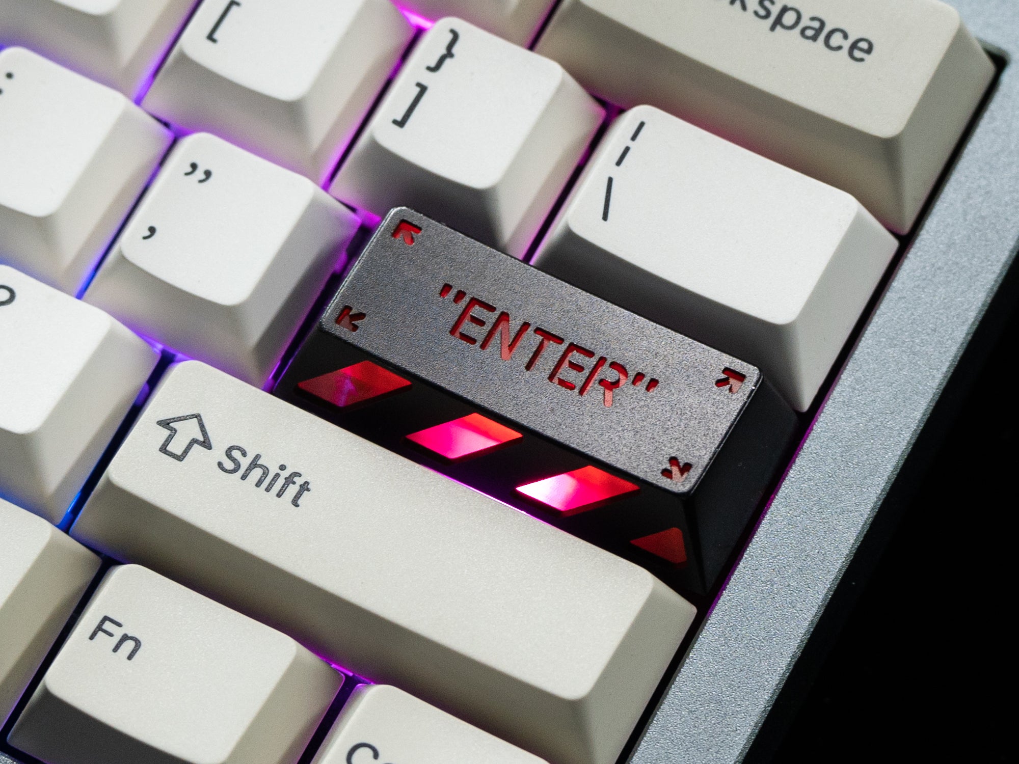 Spacebar/ESC R1/Enter Key Aluminium Alloy Artisan Keycap