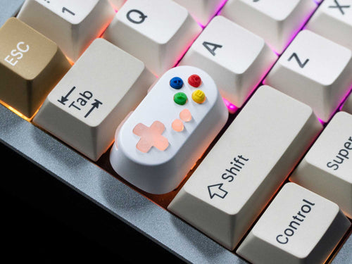 Gamepad Controller Capslock Aluminum Alloy Artisan Keycap