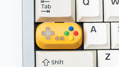 Gamepad Controller Capslock Aluminum Alloy Artisan Keycap