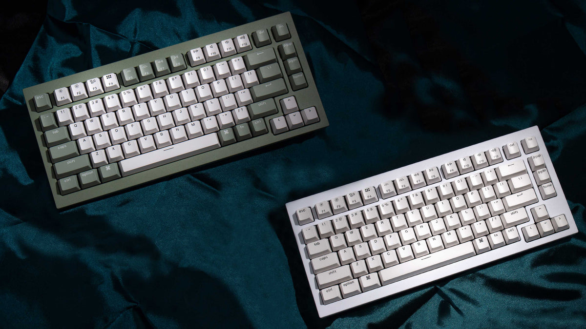 Keychron Q1 75% Custom Mechanical Keyboard - White