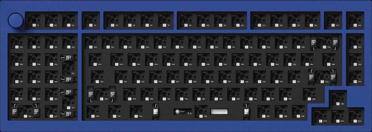Barebone US layout of Keychron Q12 Compact 96% Layout Custom Mechanical Keyboard