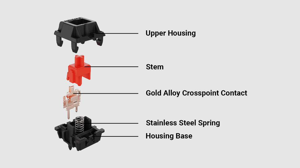 Inside Different Gateron G Pro Brown Switch