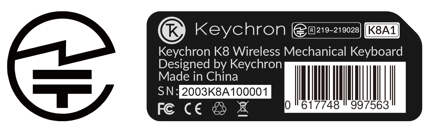 Keychron K8 Tenkeyless Wireless Mechanical Keyboard – Keychron