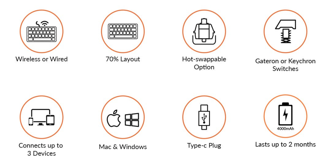 Features of Keychron K14