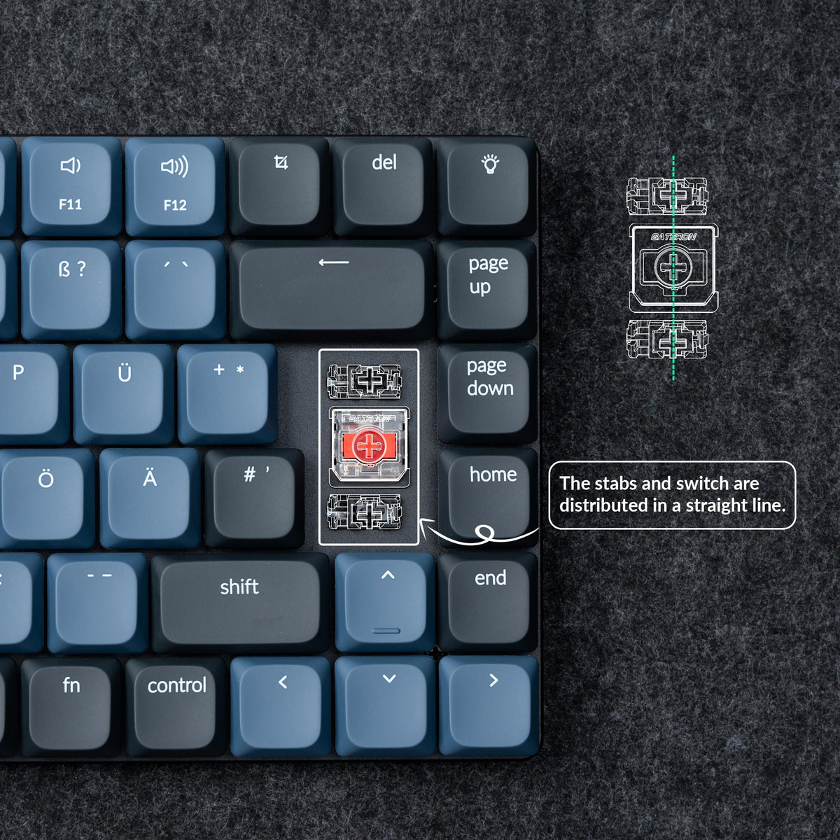 Keychron K3 Pro QMK/VIA ultra-slim custom mechanical keyboard low-profile ISO layout