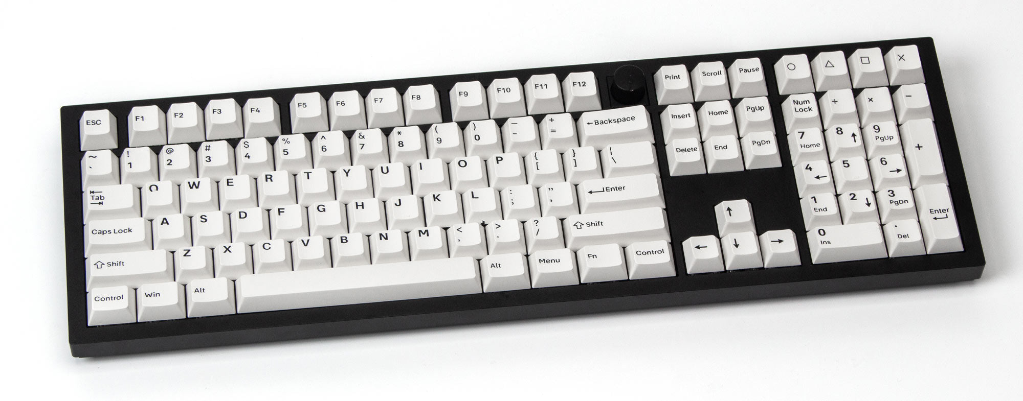 Cherry Profile Double - Shot PBT Full Set Keycaps - Grey, White, and B –  Keychron