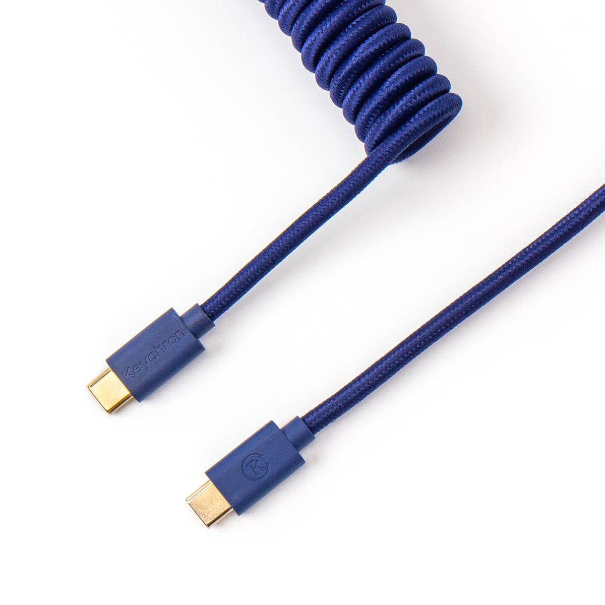 Keychron custom coiled aviator USB type-C cable