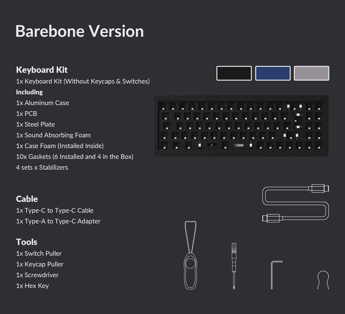 Keychron Q7 70% Layout Custom Mechanical Keyboard