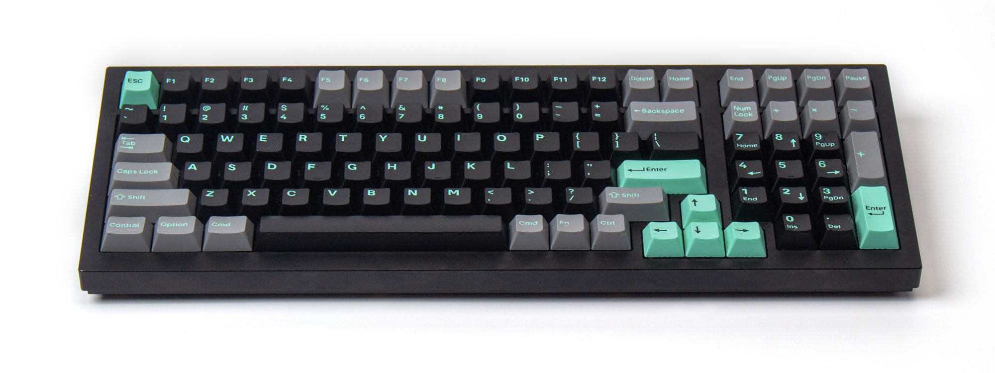 Keychron double-shot PBT Cherry full set keycap set-Hacker Mint