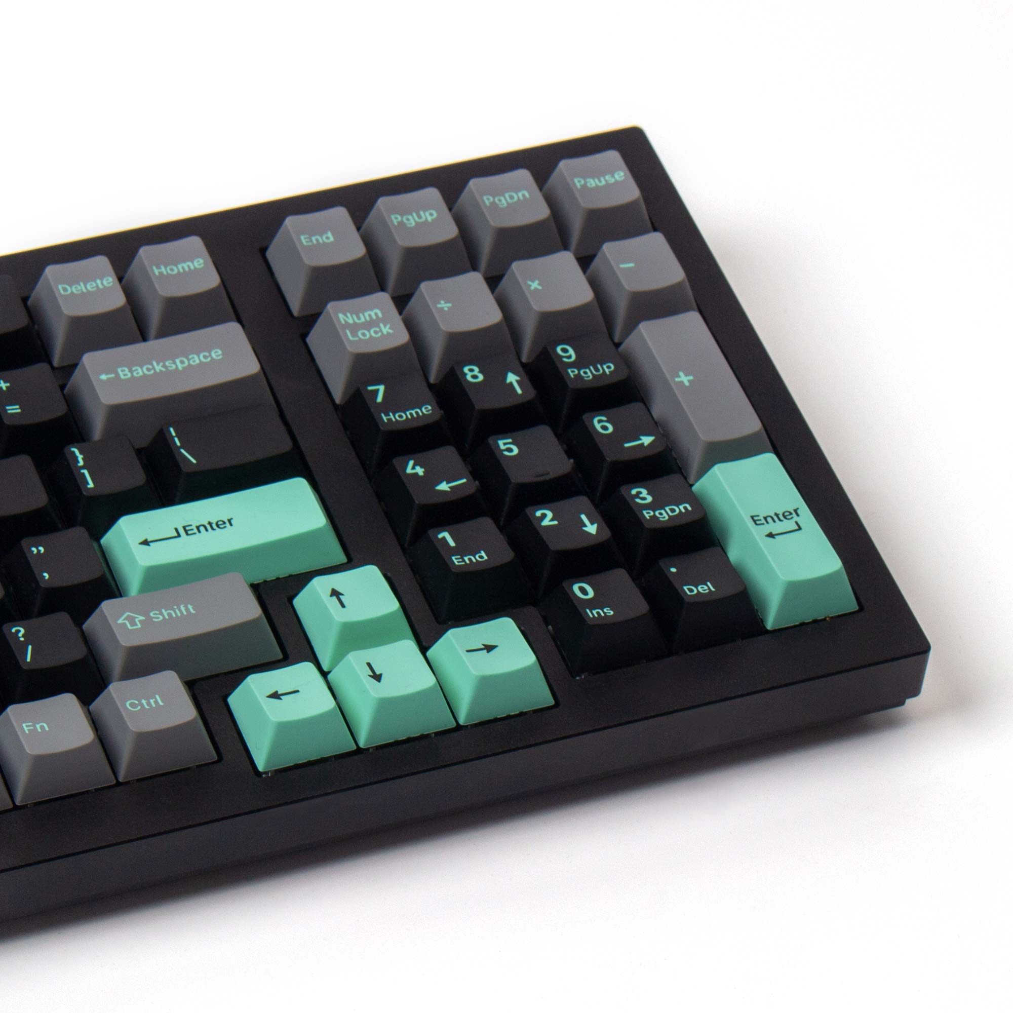 Keychron double-shot PBT Cherry full set keycap set-Hacker Mint