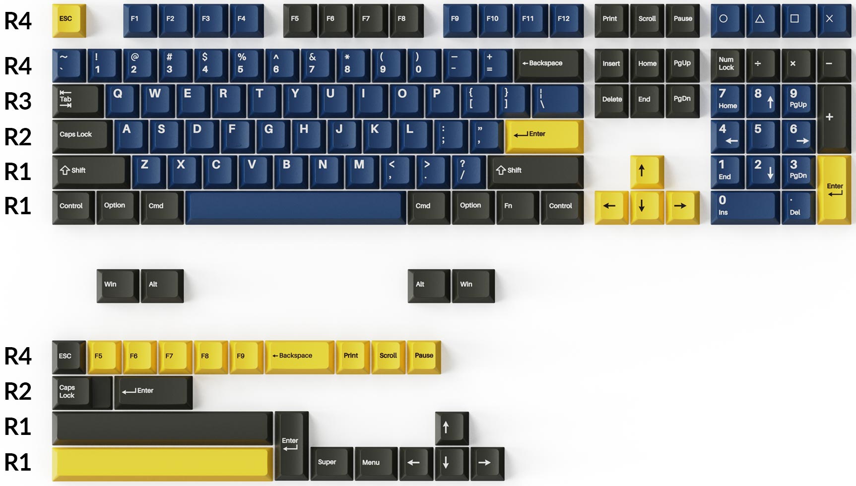 Cherry Profile Double - Shot PBT Full Set Keycaps - Hacker Mint – Keychron  Hong Kong