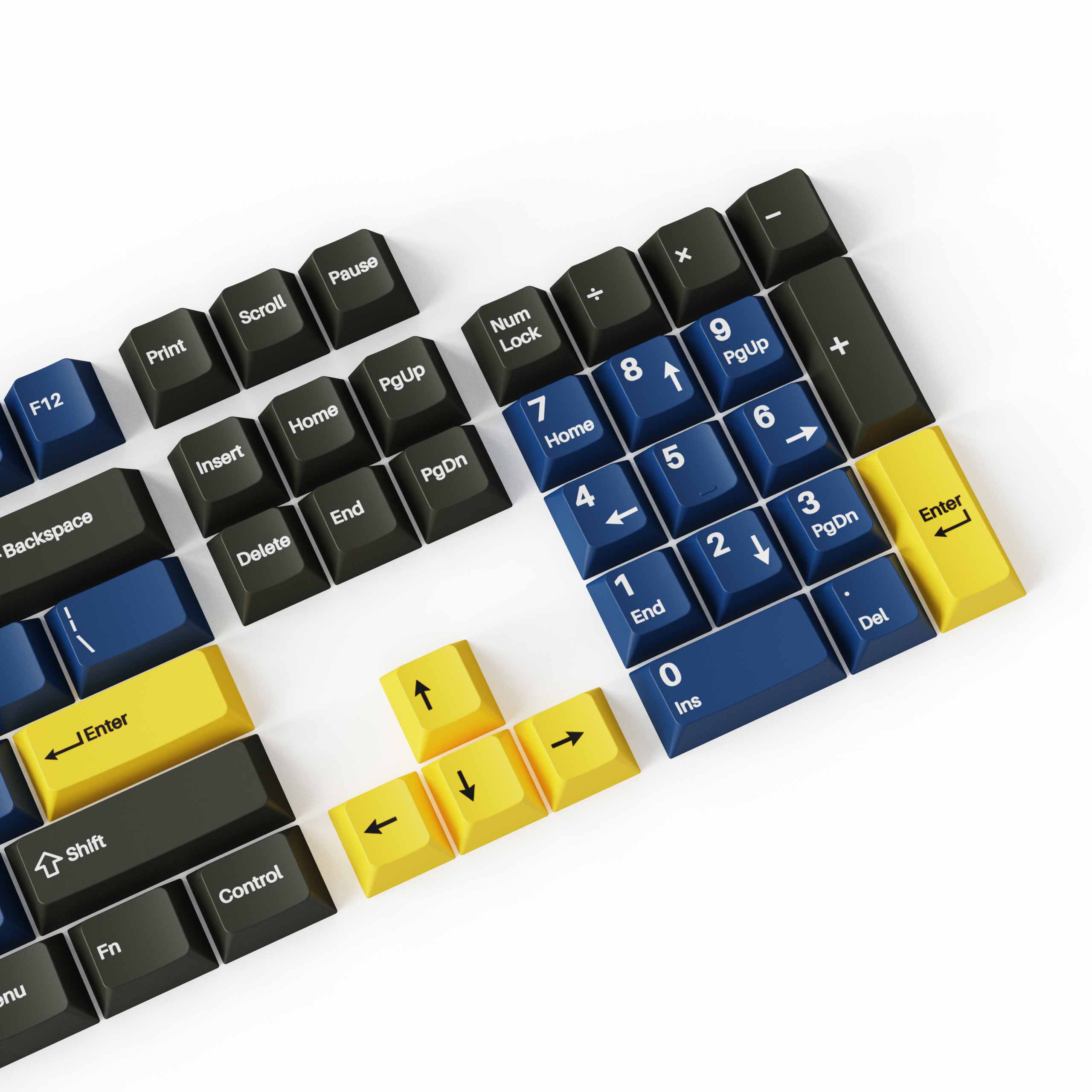 Keychron double-shot PBT Cherry full set keycap set-Royal