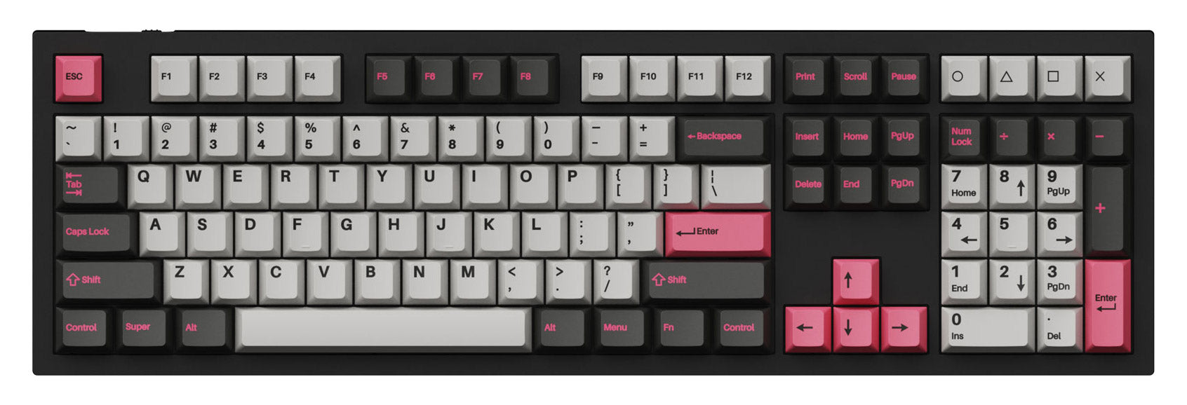 Cherry Profile Double - Shot PBT Full Set Keycaps - Dolch Pink – Lemokey