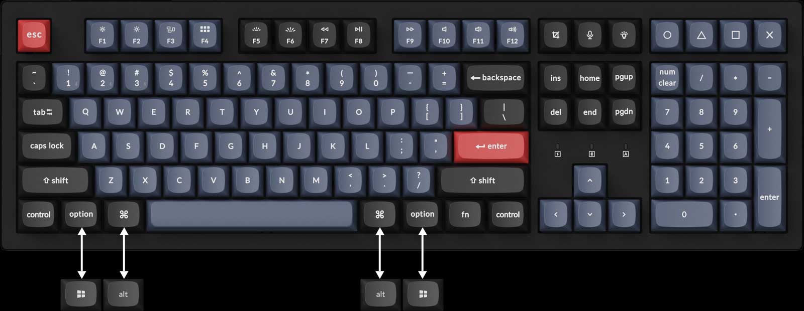 Keychron K10 Pro QMK/VIA Wireless Mechanical Keyboard – Keychron