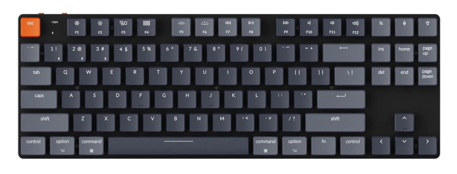 Keychron K1 SE ultra slim wireless mechanical keyboard low profile Gateron switch RGB backlight for mac and windows