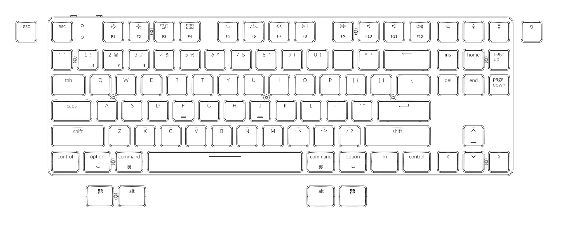 Keychron K1 SE Wireless Mechanical Keyboard (Version 5) – Keychron