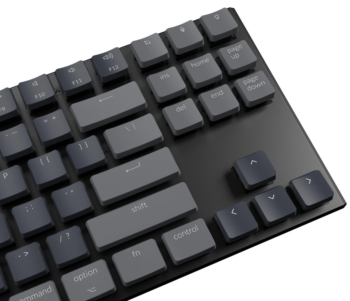 Keychron K1 ultra-slim wireless mechanical keyboard for Mac Windows 104 keys - Gateron low profile mechanical switch RGB backlight