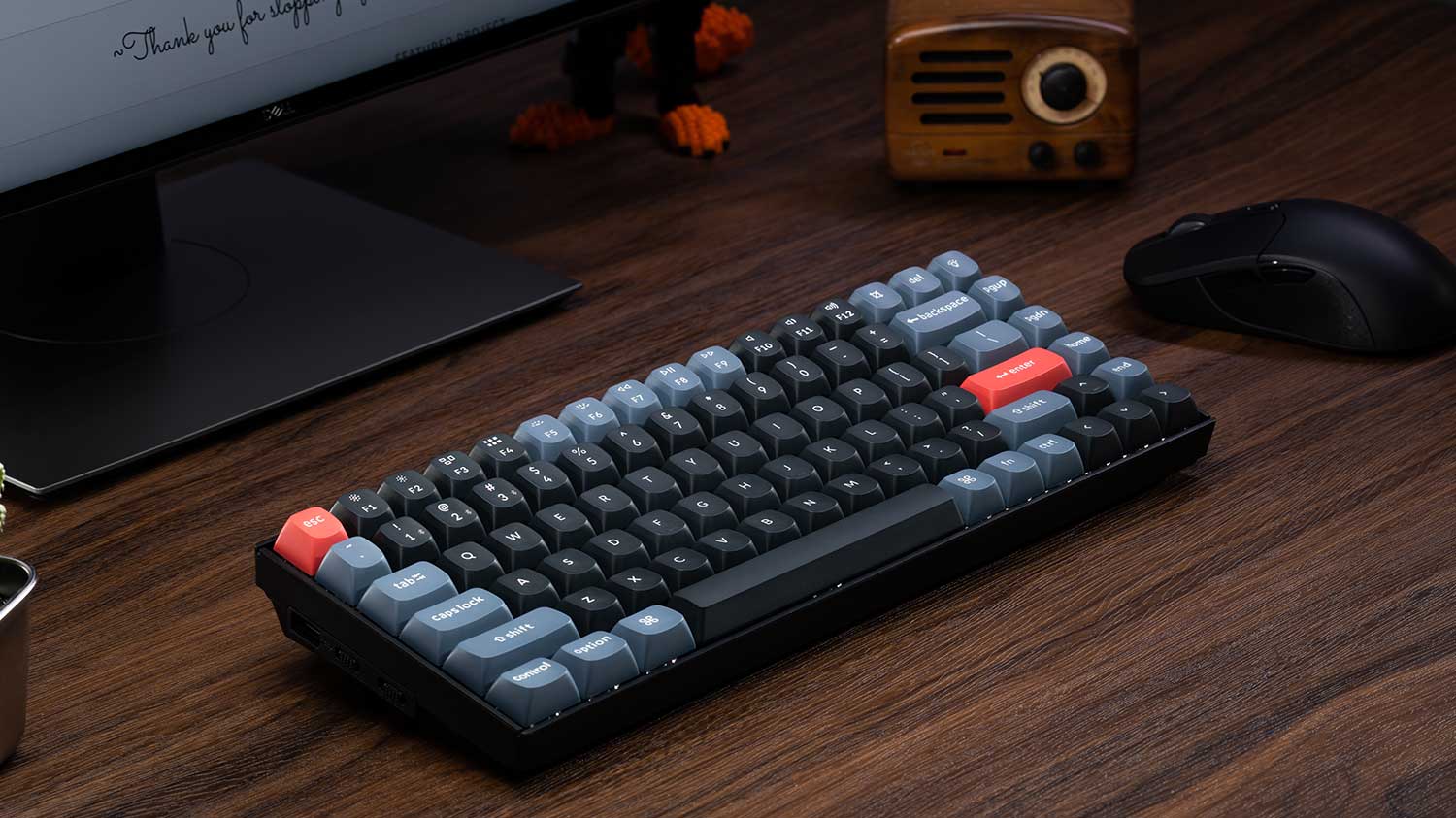 Keychron K2 Pro Qmk / Via لوحة المفاتيح الميكانيكية اللاسلكية