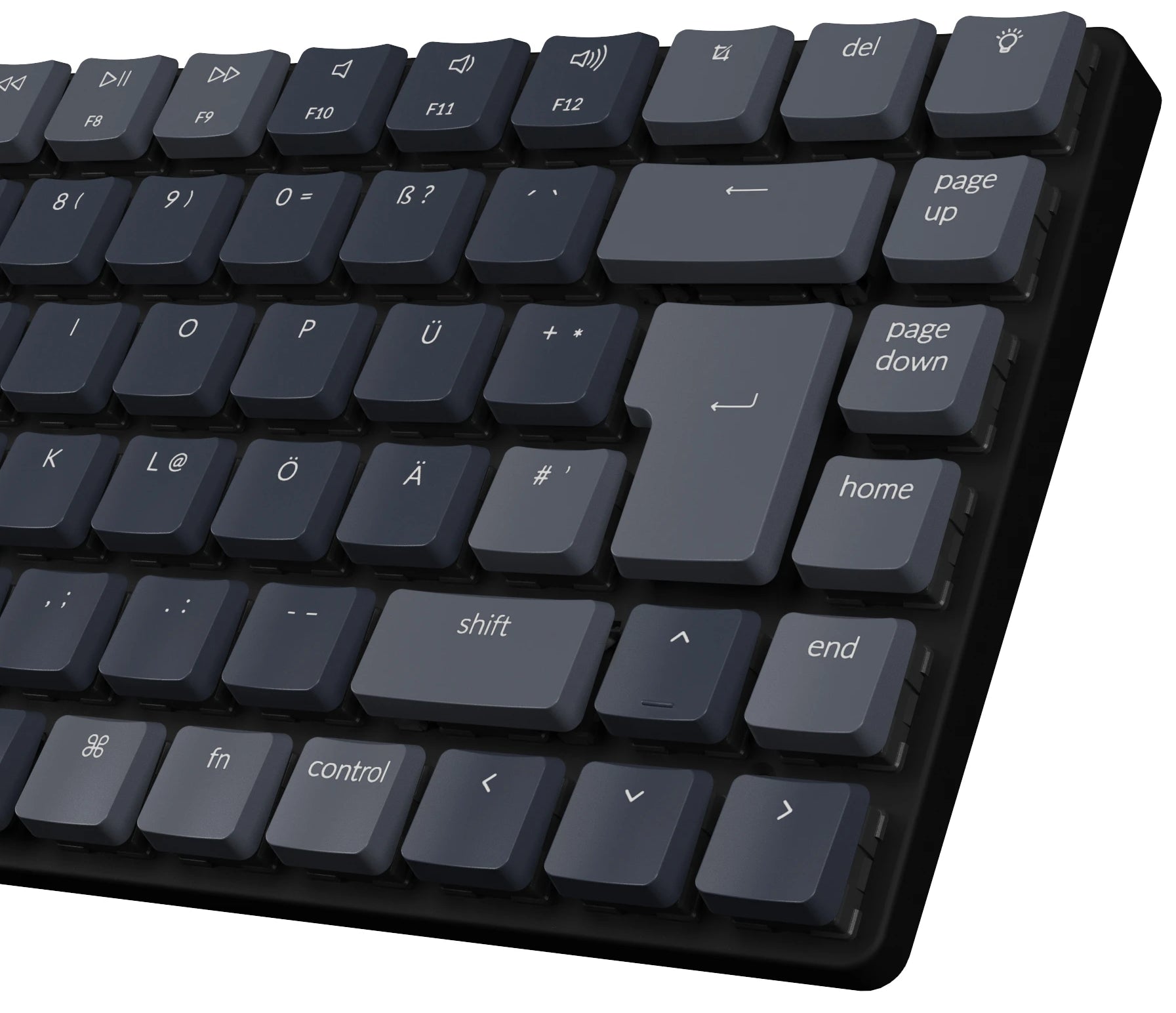 Keychron K3 ultra_slim Hot_swappable wireless mechanical keyboard Mac Windows iOS Android Keychron low profile Optical and Gateron low profile mechanical switch desktop setup