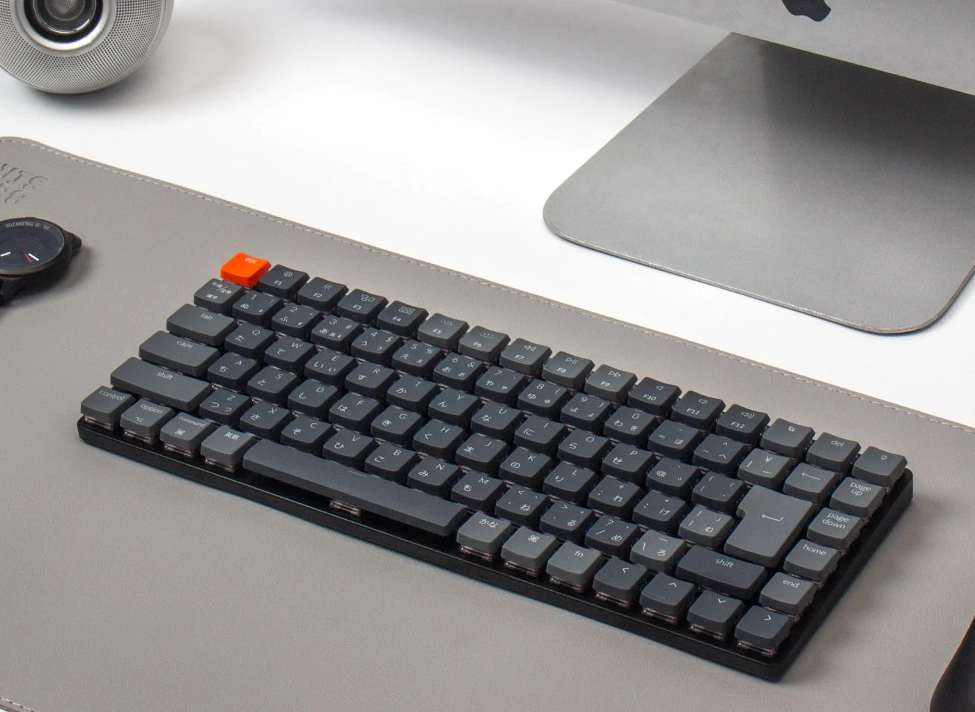 Keychron K3 ultra_slim Hot_swappable wireless mechanical keyboard Mac Windows iOS Android Keychron low profile Optical Gateron low profile mechanical switch red blue brown white black orange desktop