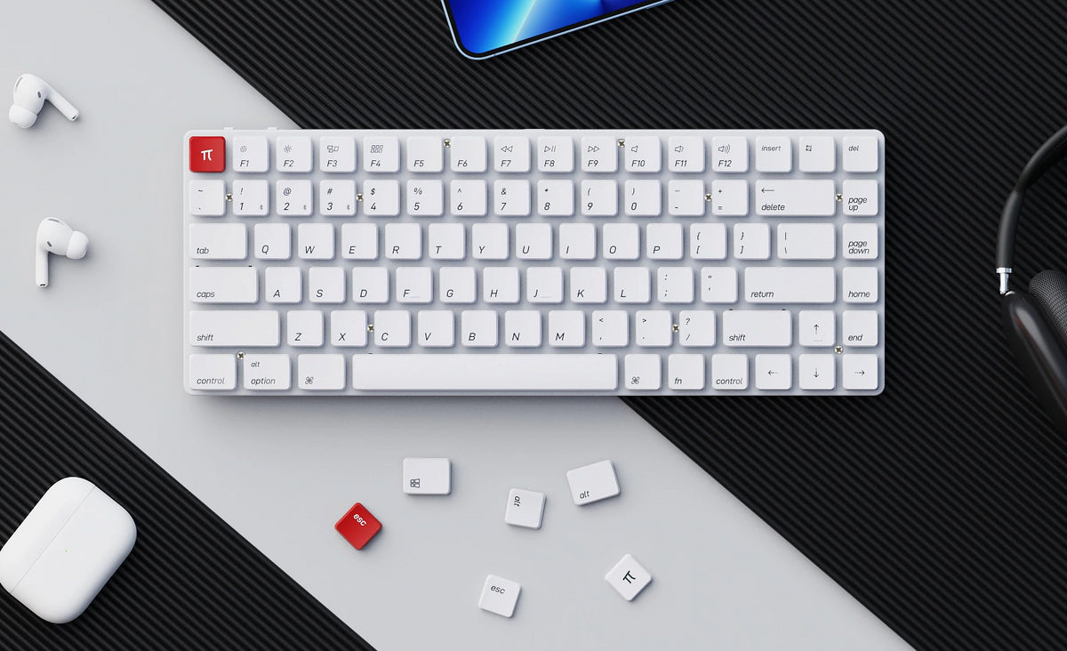 Keychron K3 ultra_slim Hot_swappable wireless mechanical keyboard Mac Windows iOS Android Keychron low profile Optical Gateron low profile mechanical switch red blue brown white black orange desktop