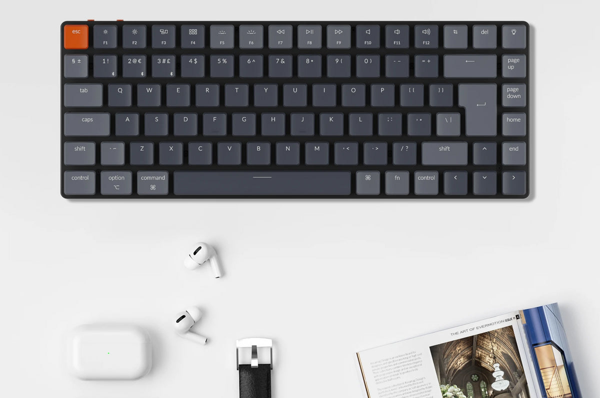 Keychron K3 Ultra-slim Wireless Mechanical Keyboard (UK ISO Layout) -