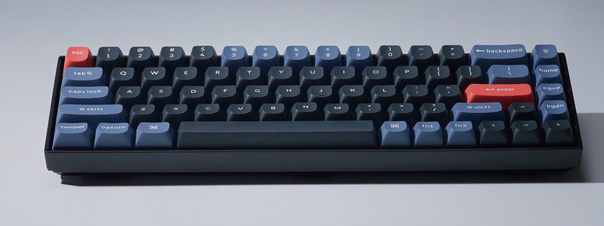 Keychron K6 برو Osa الملف الشخصي مزدوجة النار Pbt Keycaps