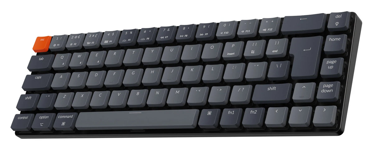 Keychron K3 ultra_slim Hot_swappable wireless mechanical keyboard Mac Windows iOS Android Keychron low profile Optical and Gateron low profile mechanical switch desktop setup