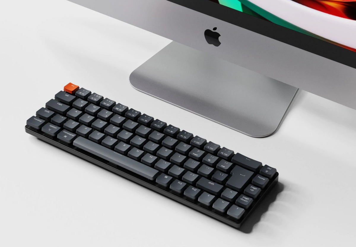 Keychron K3 ultra_slim Hot_swappable wireless mechanical keyboard Mac Windows iOS Android Keychron low profile Optical Gateron low profile mechanical switch red blue brown white black orange desktop