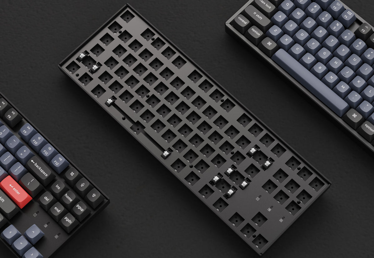 Barebone US layout of Keychron K8 Pro QMK VIA wireless mechanical keyboard