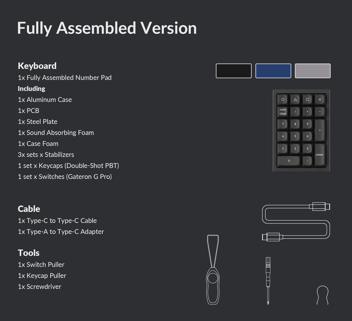 Keychron Q0 Custom Mechanical Number Pad