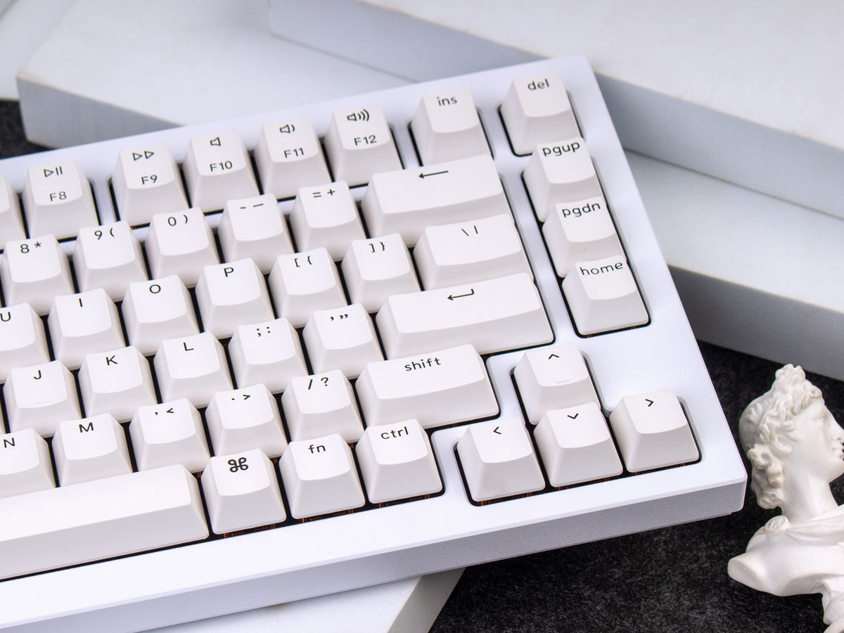 Keychron Q1 75% Custom Mechanical Keyboard - White