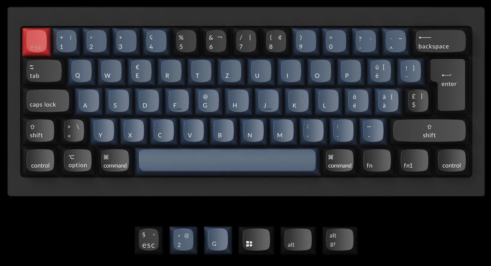 Keychron Q4 60% Percent Layout Mini Custom Mechanical Keyboard